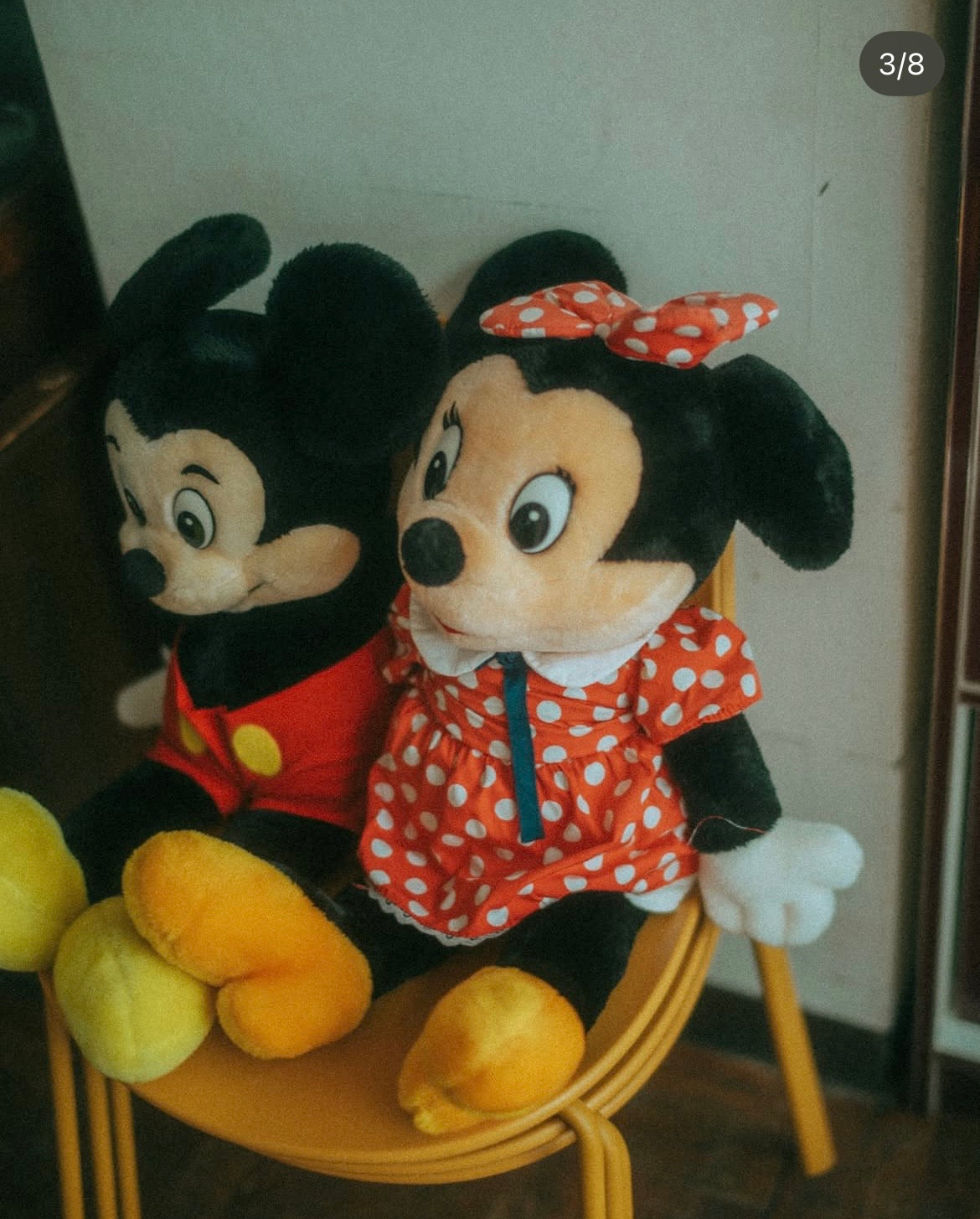 ミッキー&ミニーぬいぐるみ